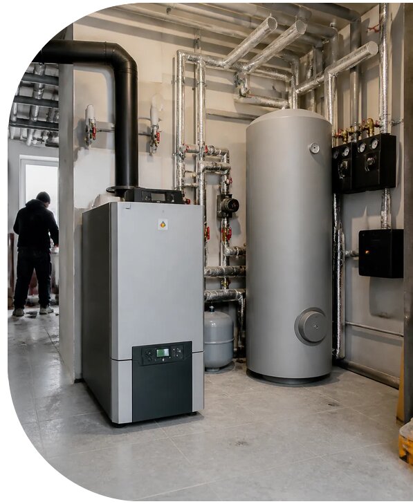 Строительство котельной в Пушкине от 259325 р. | АПаруса-Пшк