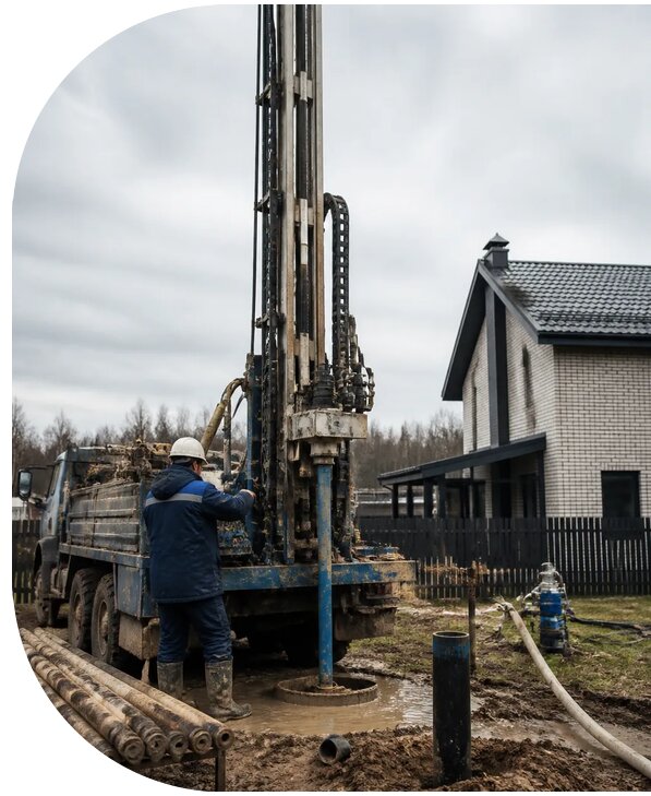 Бурение скважин на воду под ключ в Пушкине от 124476 р. | АПаруса-Пшк