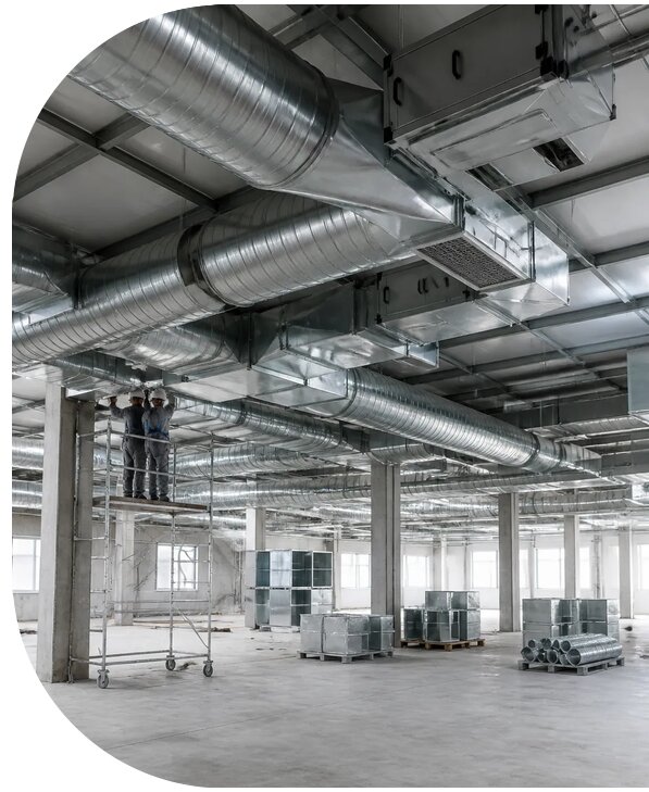 Монтаж промвентиляции в Пушкине от 2593 р. | АПаруса-Пшк